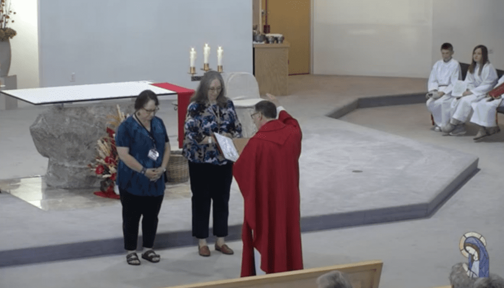 A Listening Presence: Two Parishioners Commissioned to Lead BeFriender Ministry at Assumption Parish