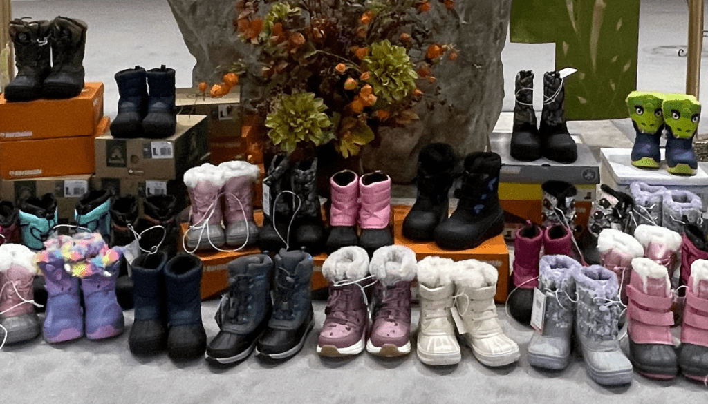 Children’s Winter Boots Delivered!