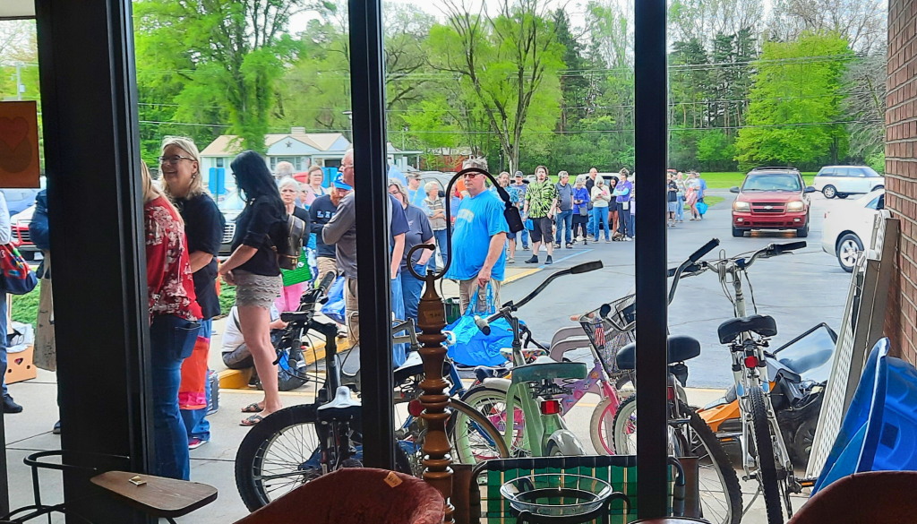 Record-Breaking Rummage Sale